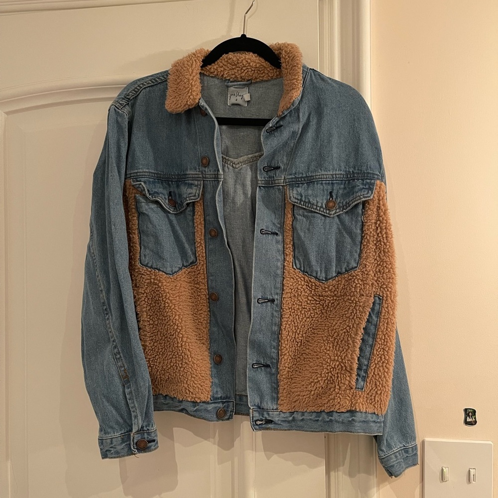 Princess Polly Sherpa Jean Jacket